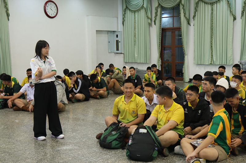 งานอนามัยจัดตรวจสุขภาพประจำปีการศึกษา 2568 ให้แก่นักเรียนระดับชั้นมัธยมศึกษาปีที่ 1-6