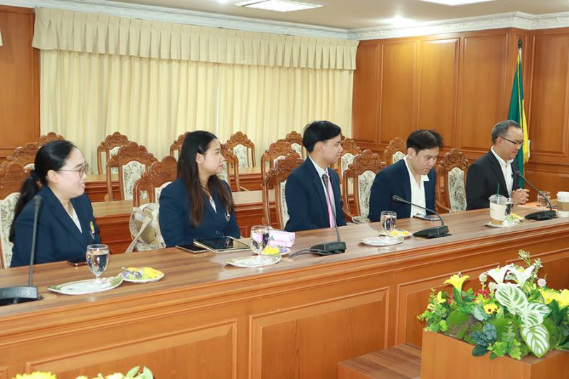 กิจกรรมรับ-ส่งตัว นิสิตบริหารการศึกษา