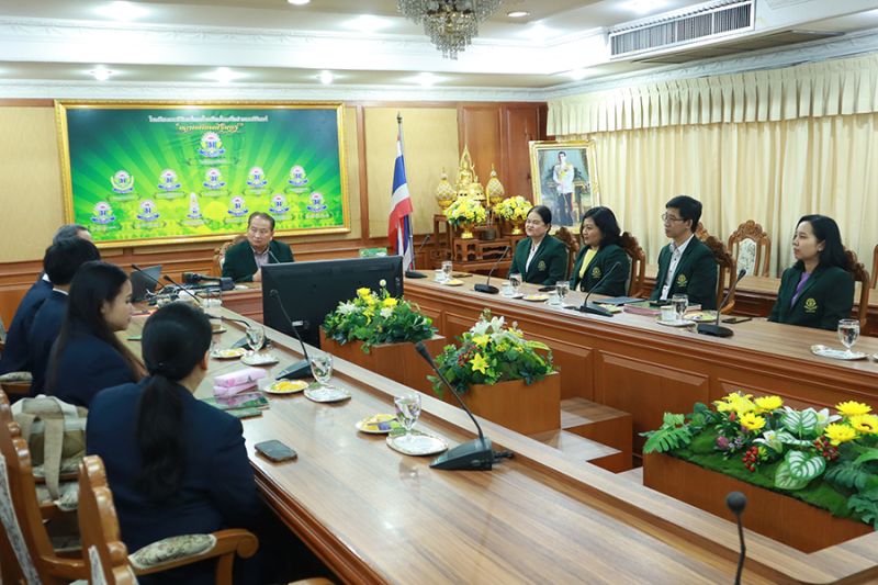 กิจกรรมรับ-ส่งตัว นิสิตบริหารการศึกษา