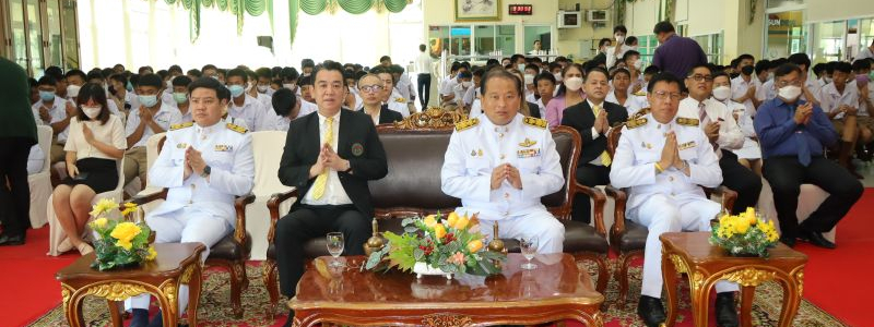 กิจกรรมทำบุญเนื่องในวันพระใหญ่ ณ ห้องประชุมเทิดพระเกียรติ โรงเรียนเทพศิรินทร์