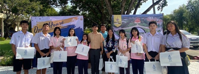 โรงเรียนมัธยมวัดสิงห์ นำนักเรียนระดับชั้นมัธยมศึกษาปีที่ 6 เข้าร่วมโครงการ “เปิดบ้านราชมงคลธัญบุรี 2567” 