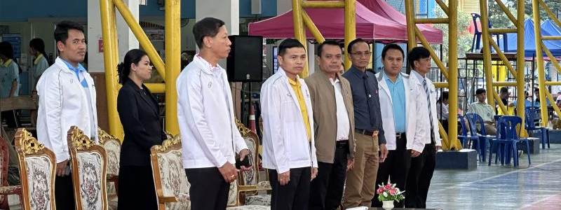 พิธีเปิดการแข่งขันฟุตซอลนักเรียน สพม.กท 1 "I-MAX SPORT FUTSAL LEAGUE" ประจำปีการศึกษา 2566 ครั้งที่ 8