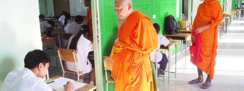 โรงเรียนทวีธาภิเศก บางขุนเทียน ดำเนินการจัดสอบนักเรียนนักธรรมและธรรมศึกษา ประจำปีการศึกษา 2566 