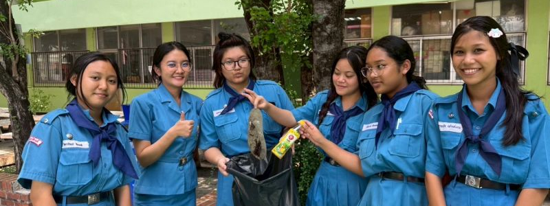 โรงเรียนมัธยมวัดสิงห์ จัดกิจกรรมบำเพ็ญประโยชน์ เนื่องในโอกาสวันเฉลิมพระชนมพรรษาฯ