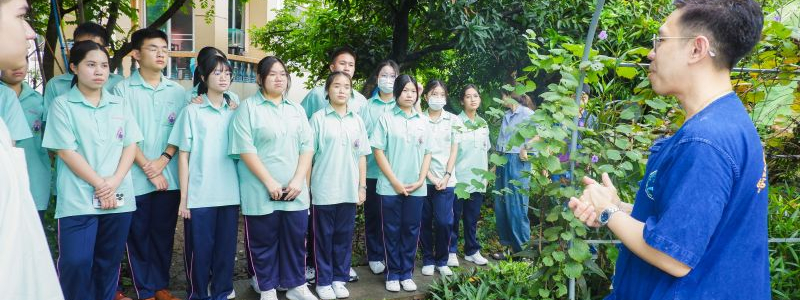กิจกรรมสร้างเสริมประสบการณ์เรียนรู้นอกห้องเรียน  "STEM บ้านสวน" โครงการห้องเรียนพิเศษ โรงเรียนสามเสนวิทยาลัย