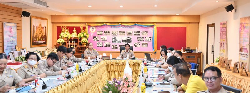 โรงเรียนสตรีวัดอัปสรสวรรค์ รับฟังคำชี้แจงการตรวจเยี่ยมสถานศึกษาเพื่อรับการประกันคุณภาพภายนอก