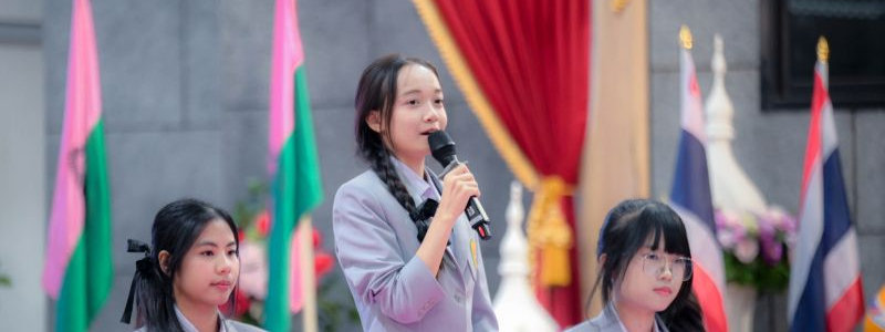 สภานักเรียนโรงเรียนมัธยมวัดสิงห์ จัดกิจกรรมประชุมสภานักเรียน ภาคเรียนที่ 1 ปีการศึกษา 2568