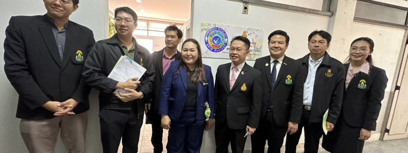 การติดตามการดำเนินโครงการ "สุขาดี มีความความสุข" โรงเรียนวัดสระเกศ โรงเรียนเทพศิรินทร์ โรงเรียนเตรียมอุดมศึกษา และโรงเรียนสันติราษฎร์วิทยาลัย
