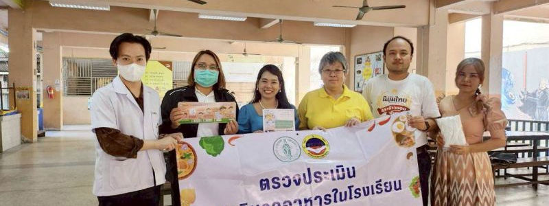 โรงเรียนแจงร้อนวิทยา ได้รับการตรวจประเมินสุขาภิบาลอาหารในสถานศึกษา จากสำนักงานเขตราษฎร์บูรณะ ประจำภาคเรียนที่ 1/2568