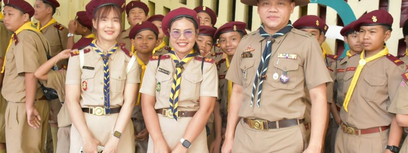 ศ.ว.ร่วมงาน ๑๑๔ ปี วันคล้ายวันสถาปนาลูกเสือแห่งชาติ